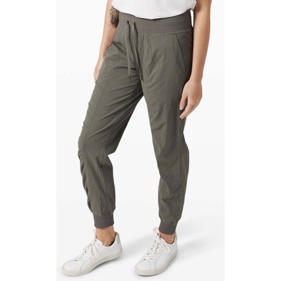 Lululemon Pants - LULULEMON Dance Studio Jogger Pants 29" Grey Sage Green Women’s Size 4 - EUC